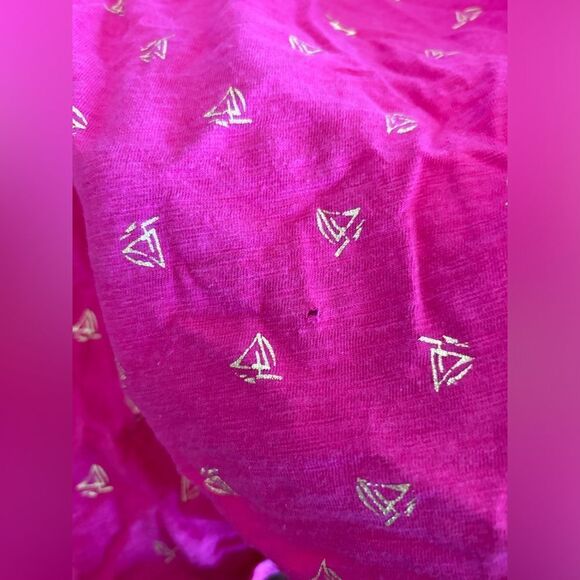 Chico’s ultimate short sleeve v neck t size 2 L 60% cotton - Picture 3 of 8